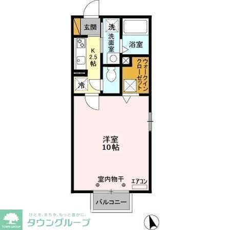 コモドカーサAの物件間取画像